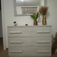 Cassettiera e Specchio