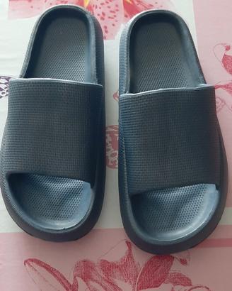 ciabatte gomma  grigio 40/41