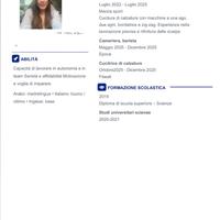 Cameriera/reception/back Office/Autista