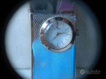 Accendino benzina orologio Bucherer anni 60