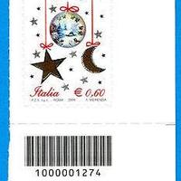 F.bollo Natale Laico 2009 con Codice a Barre