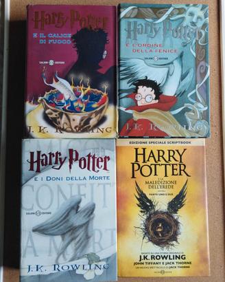 3 libri Harry Potter 1a edizione