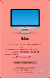 iMac 27" i7-4.2GHz (5k Retina) 24GB, SSD-512GB.