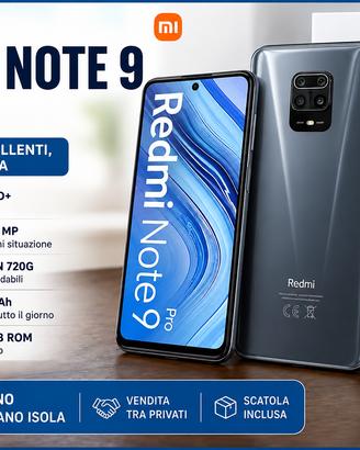 Xiaomi Redmi Note 9 Pro 6/64GB + scatola