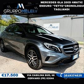 Mercedes GLA 200d 4Matic Enduro *TETTO*CRONOLOGIA 
