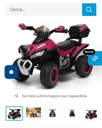 Quad elettrico come in foto