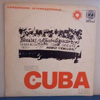 Canzoniere Internazionale - Canta Cuba Libre LP