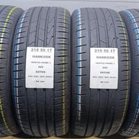 4 GOMME 215 55 17 HANKOOK RIF3701