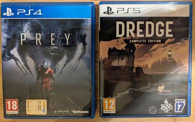 PS5 Dredge Complete Edition + PS4 Prey