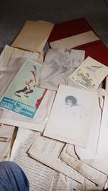 cartaceo lettere documenti 800/900