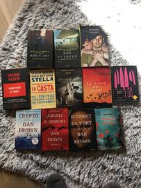 Lotto libri a 4 euro: hannah,vespa,saviano,etc