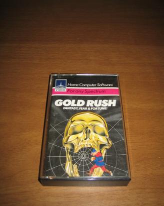 Zx spectrum videogioco gold rush originale uk 1983