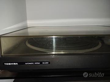 Giradischi toshiba sintonizzatore, amplificatore