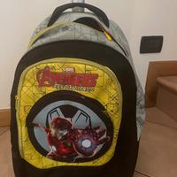 Zaino scuola con ruote Avengers