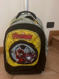 Zaino scuola con ruote Avengers