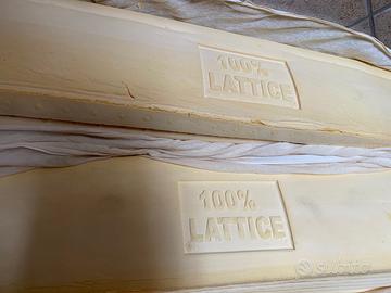 Coppia Materassi in Lattice pari al nuovo