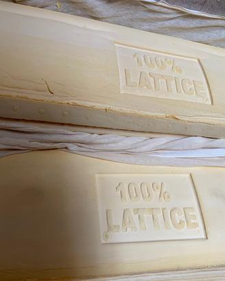 Coppia Materassi in Lattice pari al nuovo
