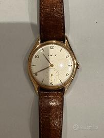 Orologio zenith con cassa in oro