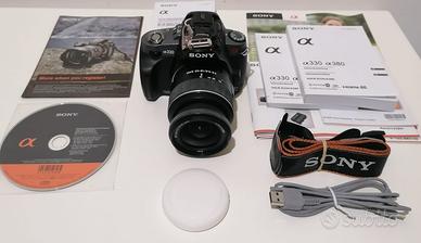 Sony alpha 330 fotografica reflex digital 18 55 