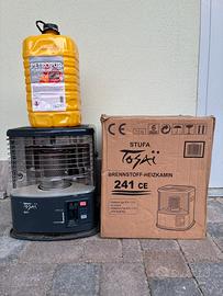 Stufa Tosai 241 + 9 lt combustibile nuovo!