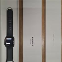 Apple Watch Series 3 38mm space gray alluminium