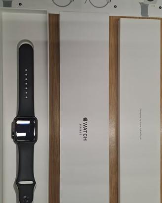 Apple Watch Series 3 38mm space gray alluminium