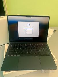 Macbook Air 13.6" m2/16gb/512gb Garanzia 1 anno