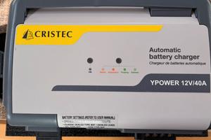 Caricabatterie barca Cristec Ypower 40 Ah