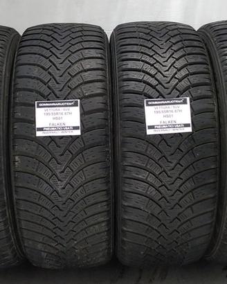 4 PNEUMATICI USATI 195/55R16 87H HS01 FALKEN GOMME