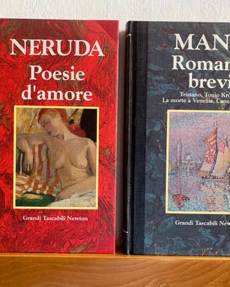 Poesie d’amore (Neruda) e Romanzi Brevi (Mann)