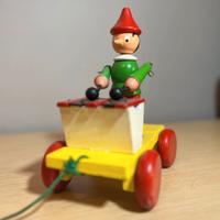 Pupazzo pinocchio in legno