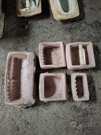 set vintage ceramica incasso  5 pz