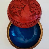 Portagioie in cinabro 