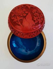 Portagioie in cinabro 