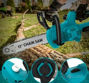 Motosega 12" com 2 batterie 108V