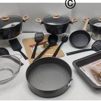 Set padelle batteria Pentole 