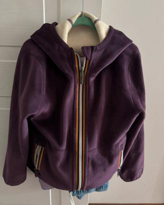 Felpa con cappuccio Kway bambina