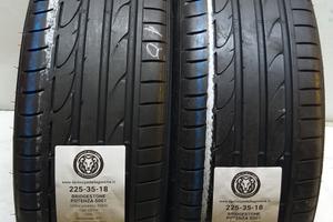 2 GOMME 225 35 18 BRIDGESTONE A50606