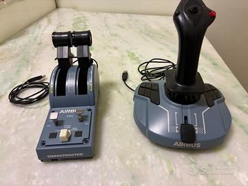 Joystick,pedaliera,Manette per Flight Simulator