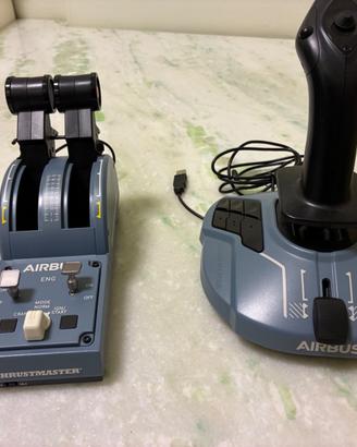 Joystick,pedaliera,Manette per Flight Simulator