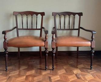 Coppia sedie da camera