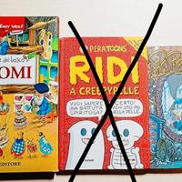 Set 3 libri ( uno è un fumetto),per bambini.
