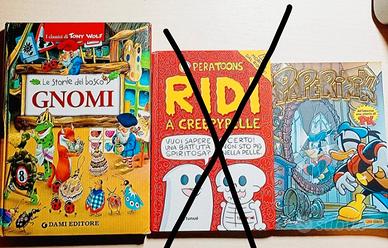 Set 3 libri ( uno è un fumetto),per bambini.