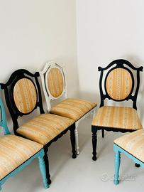 Sedie vintage shabby classiche moderne