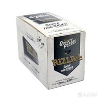 Box cartine da 100 pezzi rizla argento corte