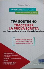 TFA SOSTEGNO Tracce per la prova scritta