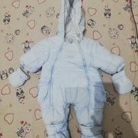 tutina tutona tuta invernale imbottita bimbo