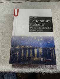Letteratura Italiana un metodo di studio Tellini 