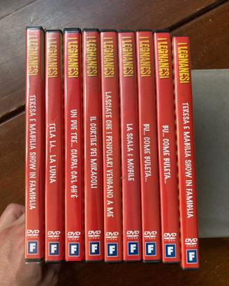 8 dvd spettacoli I legnanesi