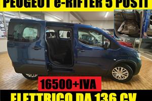 PEUGEOT e-Rifter 5 POSTI ELETTRICO A PIANALE UNI
